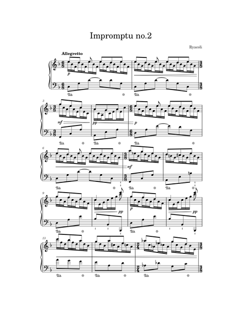 Impromptu no.2