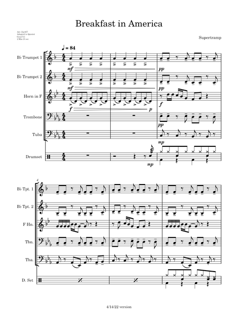 Breakfast in america – Supertramp