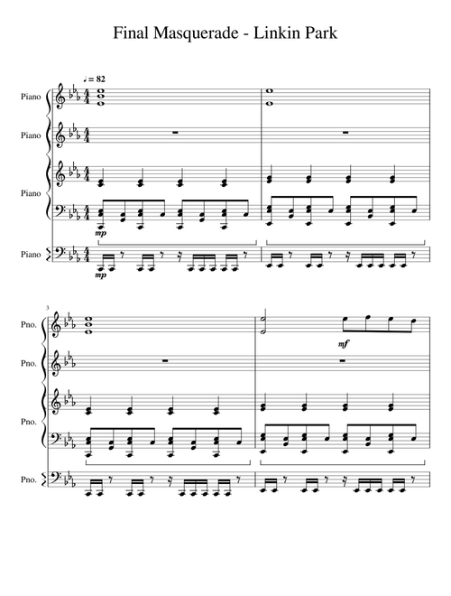 Final Masquerade - Linkin Park
