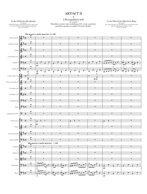 Peer Gynt, Op.23 – Edvard Grieg - 8. I Dovregubbens hall (In the Hall of the Mountain King)
