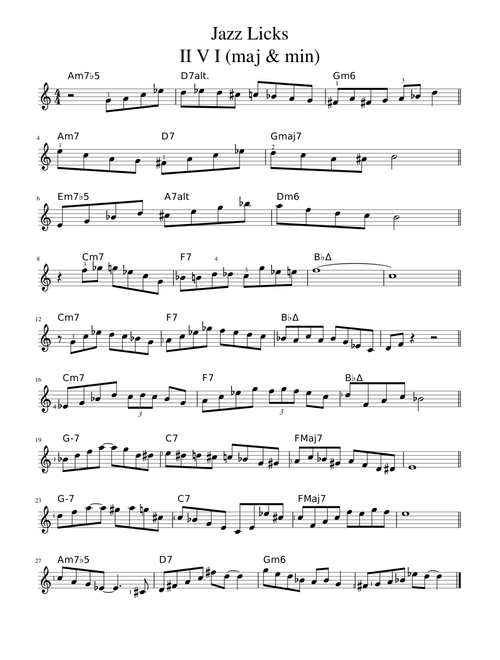 Jazz Licks