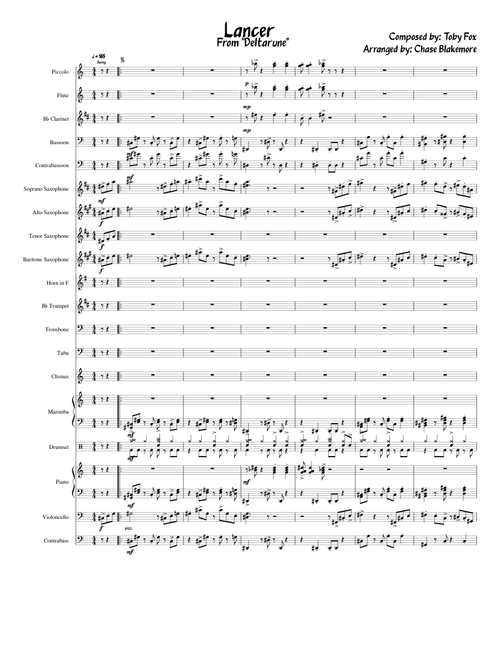 Deltarune - Lancer - Zanctarian Cover