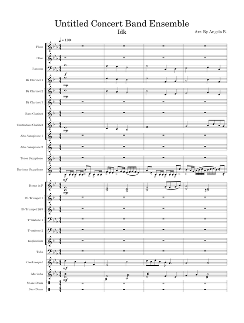 Unamed Concert Band thing