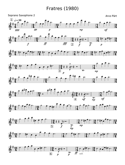 Fratres - Arvo Pärt
