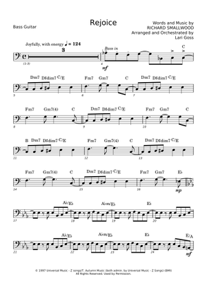 Rejoice - Richard Smallwood Sheet Music for Saxophone alto (Solo
