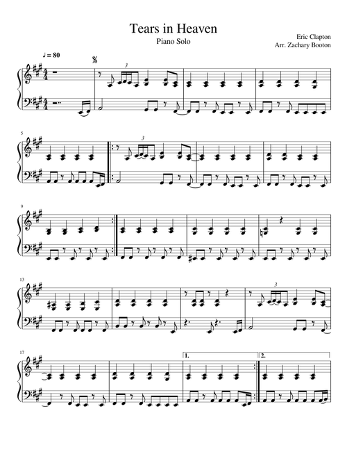 Tears in Heaven | Eric Clapton