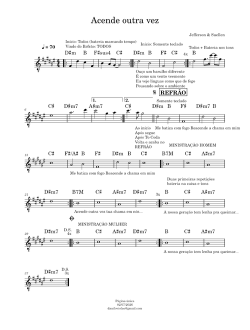Acende outra vez – Jefferson e Suellen