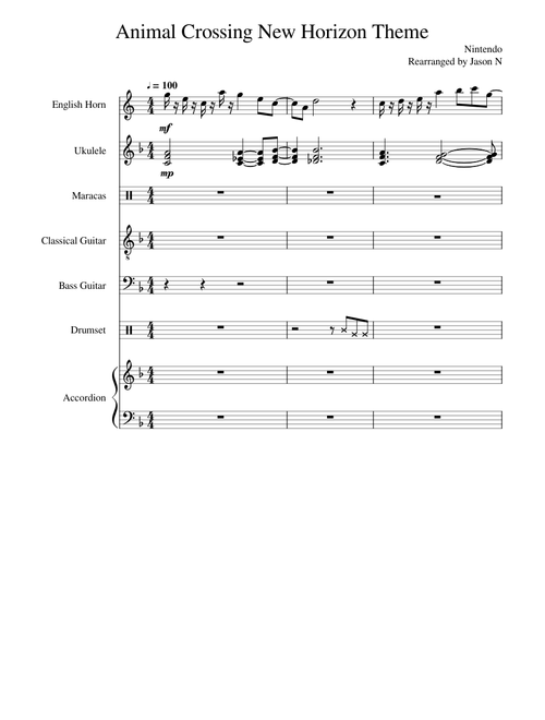 Animal Crossing New Horizon Theme (Rearranged)