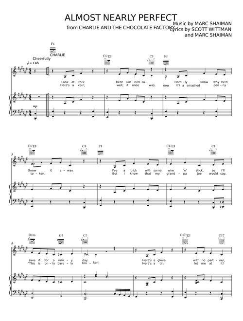 Almost Nearly Perfect - Marc Shaiman and Scott Wittman