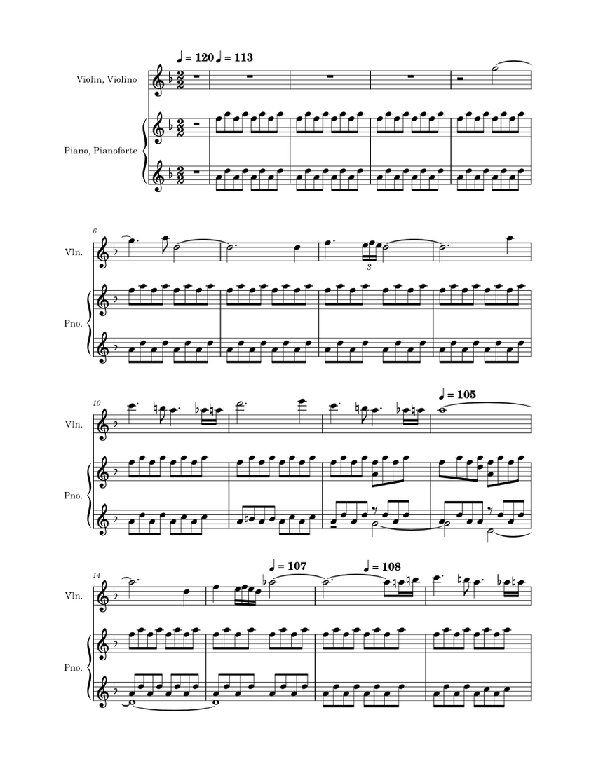その他 Violin Concerto Vieuxtemps: Violin Concerto No. 5 in A Minor, Op. 37 – Ficks