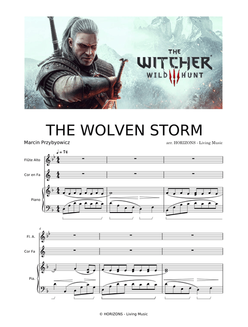The Witcher 3: Wild Hunt - The Wolven Storm - Priscilla's Song - Marcin Przybyłowicz