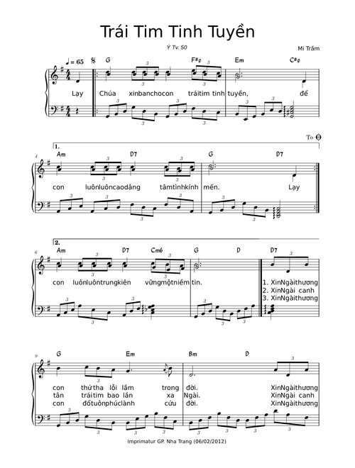 Trái tim tinh tuyền – Mi Trầm