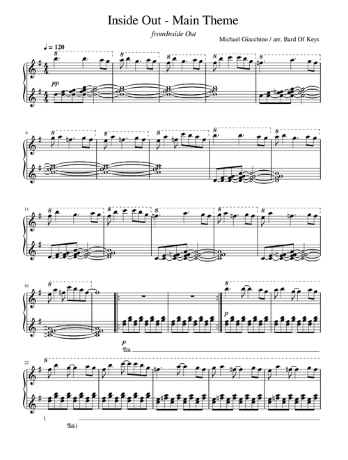 Inside Out - Main Theme (Bundle Of Joy)
