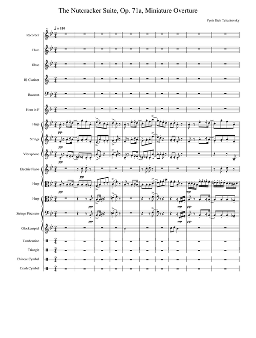The Nutcracker Suite, Op. 71a, Miniature Overture