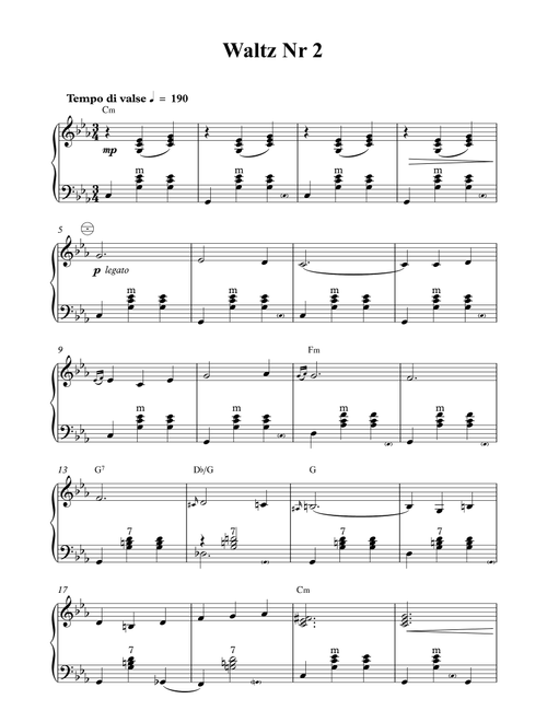 Waltz No. 2 (Arr. Vadim Dashevskij) - Dmitri Shostakovich (Accordion)