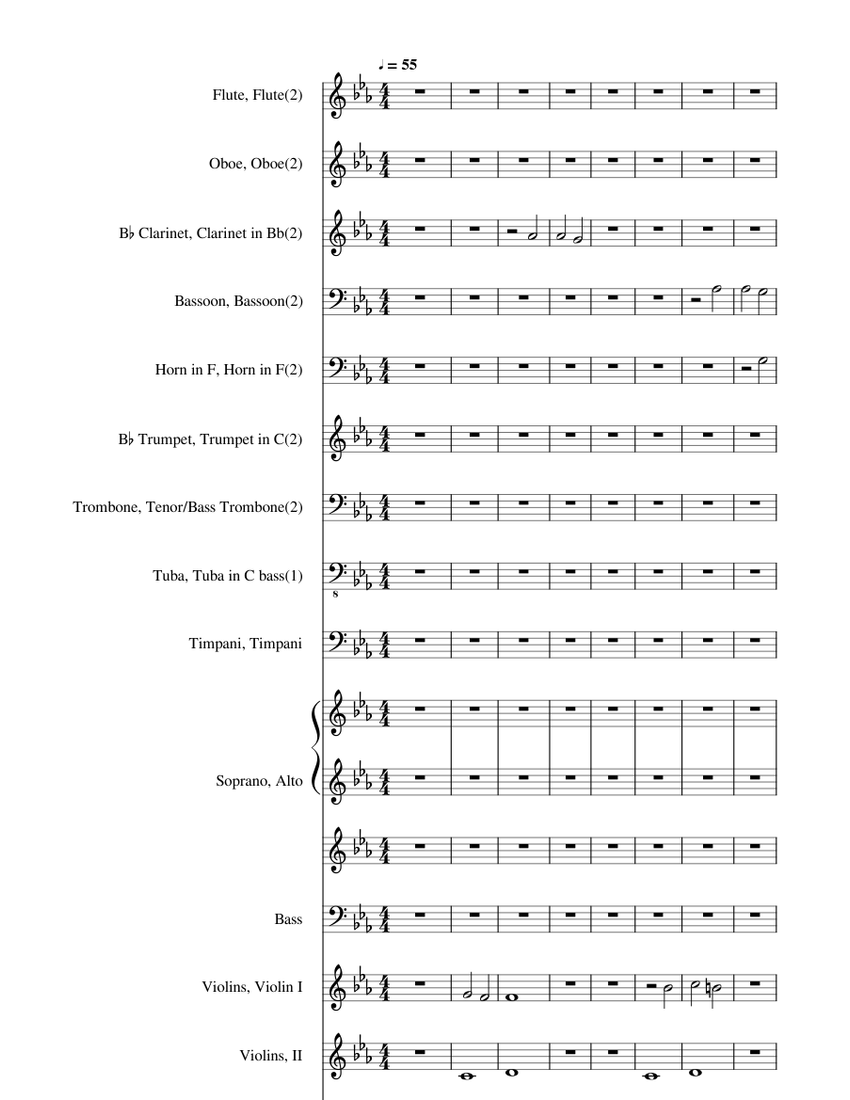 Requiem for SATB and Orchestra Sheet Music for Trombone, Organ, Tuba ...