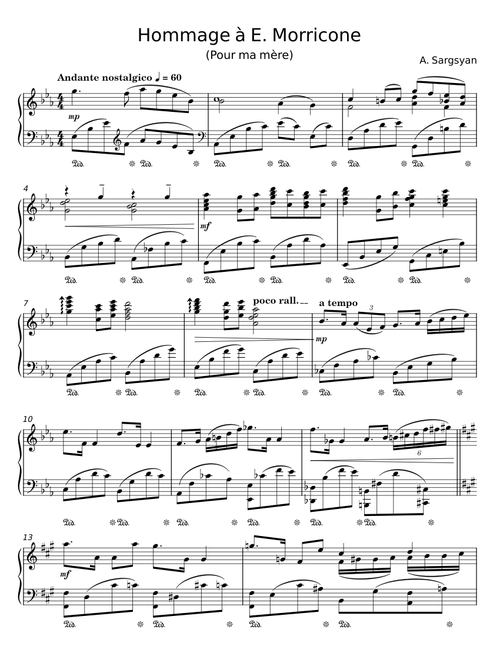 Morricone's Songs Medley - Ennio Morricone