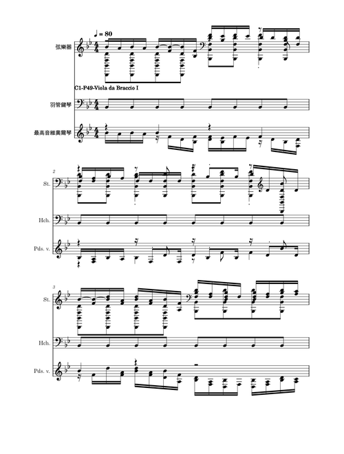 Brandenburg Concerto No.6 in B-flat major, BWV 1051 – Johann Sebastian Bach 03 - Brandenburg Concerto No.6 1st movement