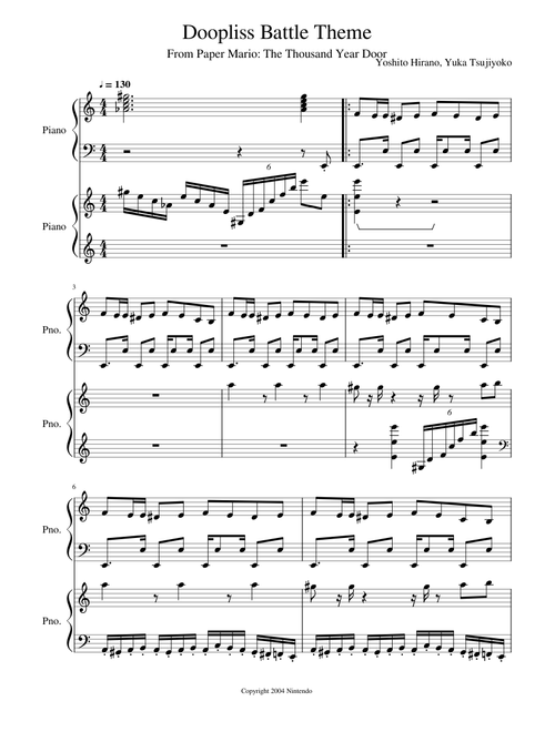 Doo_liss Battle Theme