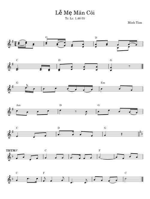 Lễ Mẹ Mân Côi - Minh Tâm