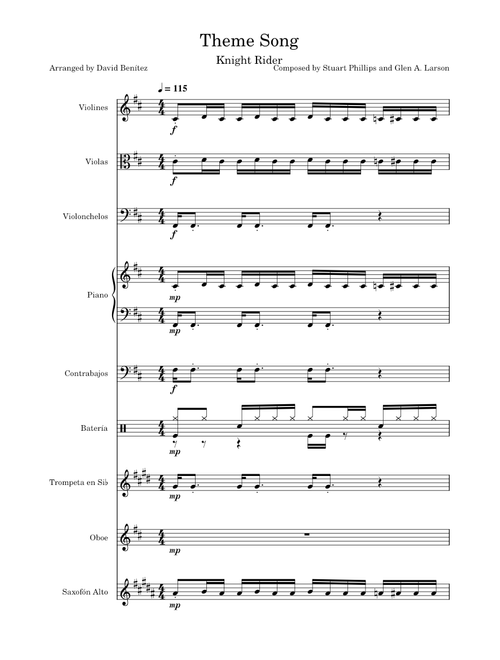 Knight Rider Theme –