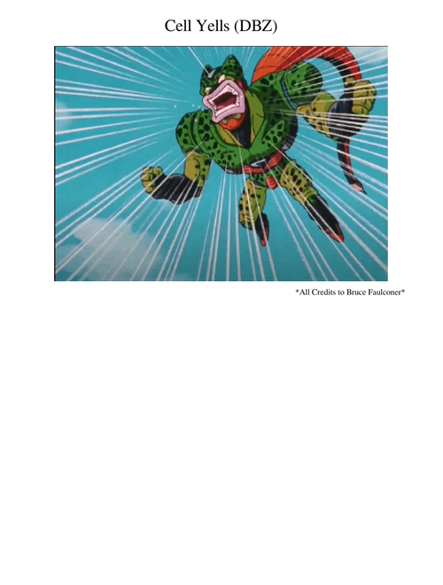 Cell Yells (DBZ)