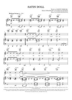 Satin Doll Sheet Music for Trumpet in b-flat (Solo) | MuseScore.com