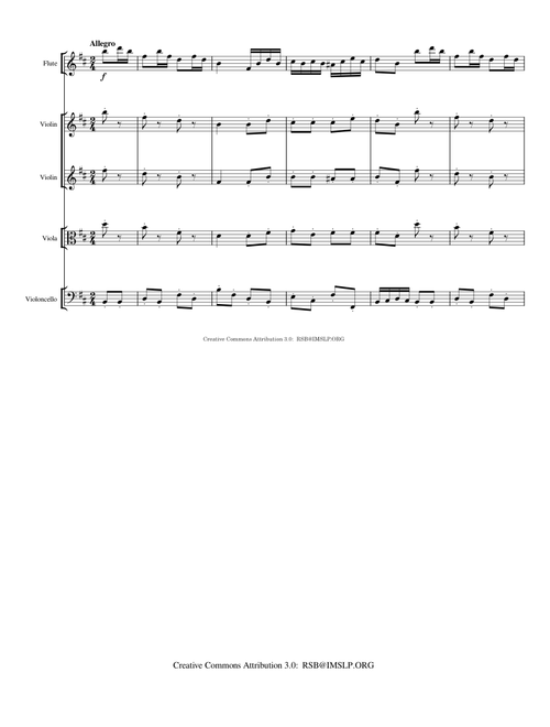 Badinerie bars 1-8