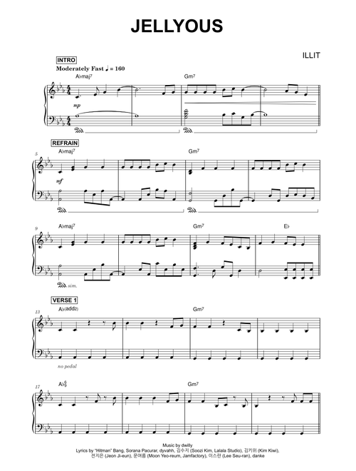 Jellyous - ILLIT (Piano)