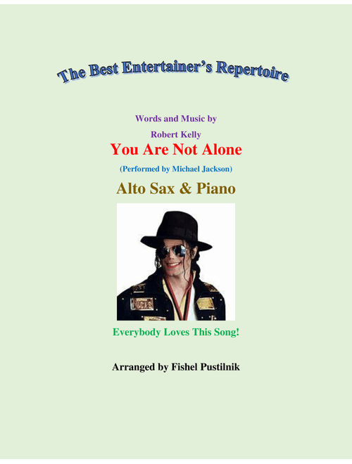 You Are Not Alone (Arr. Fishel Pustilnik) - Michael Jackson (Instrumental Duet and Piano)