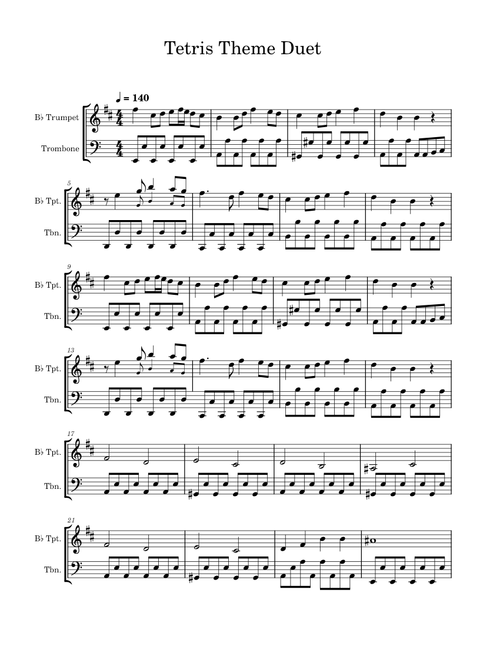 Tetris theme – Misc Computer Games