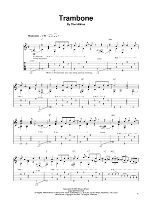 Play Official version of Galloping On The Guitar sheet music