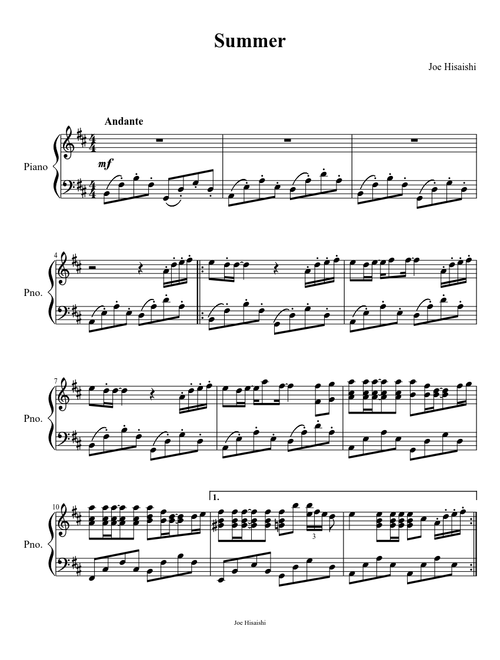Summer (Joe Hisaishi)