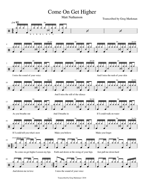 Come on Get Higher – Matt Nathanson