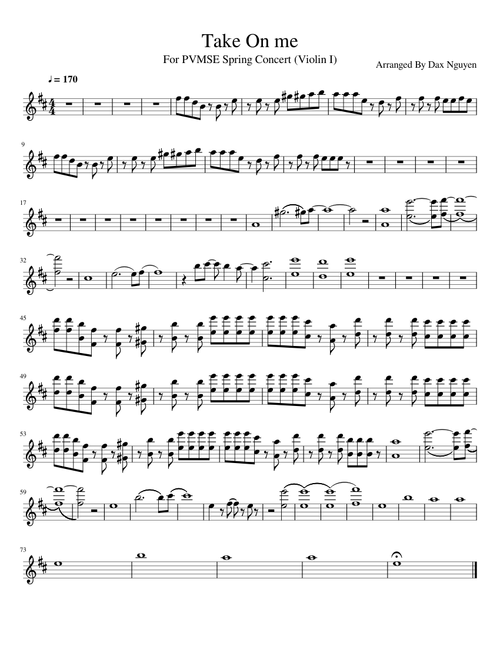 Take On Me - a-ha