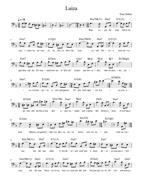 Luiza – Antônio Carlos Jobim