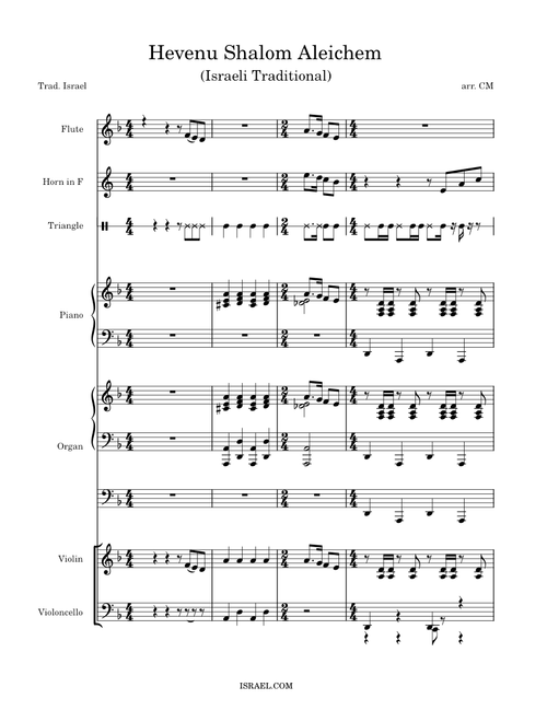 Hevenu shalom aleichem – Misc Traditional Hevenu_Shalom_Aleichem