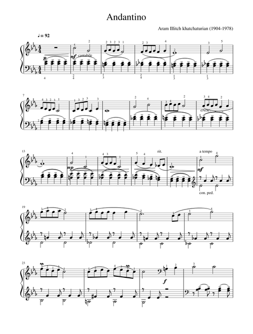 Andantino