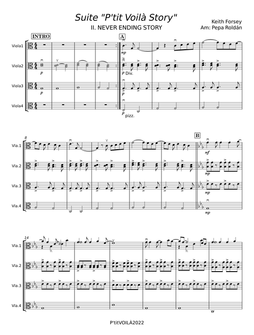 Suite P'tit Voilà Story - Keith Forsey and Steve Schiff