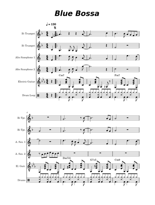 Blue bossa – Misc Traditional