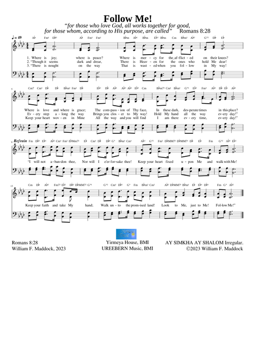 Follow Me! - William F. Maddock