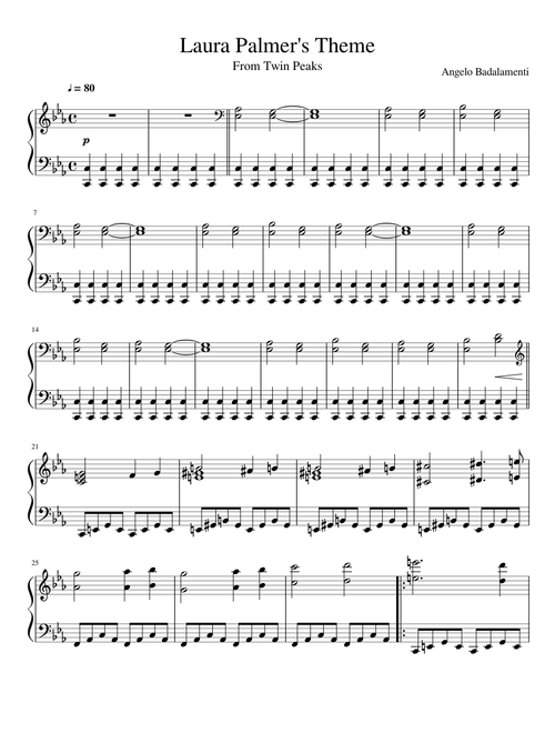 Laura Palmer's Theme