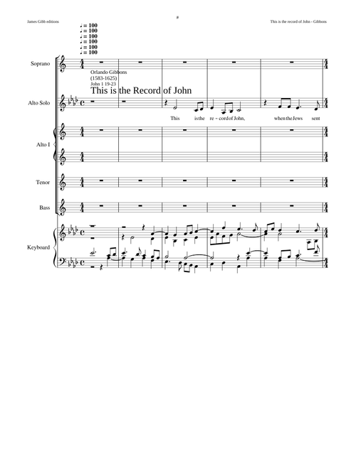 This is the record of John - Orlando Gibbons