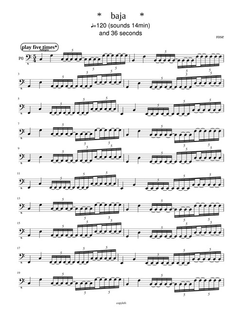a simple polymetric samba