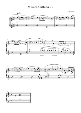 Free Frederic Mompou sheet music | Download PDF or print on