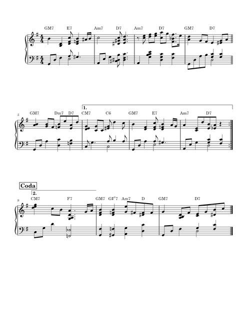Blanca navidad jazz