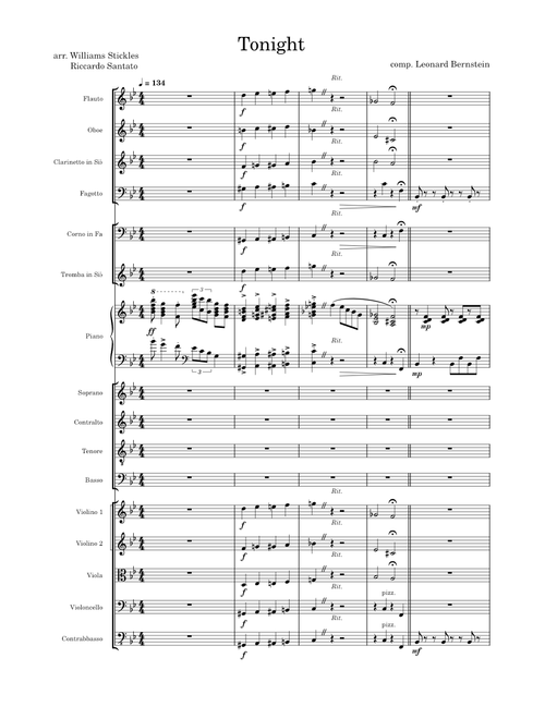 Tonight – Leonard Bernstein