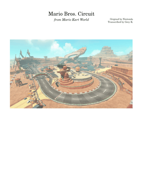 Mario Bros Circuit - Mario Kart World