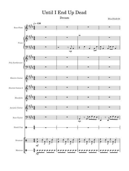 Until I End Up Dead - Dream [Mixed Ensemble]