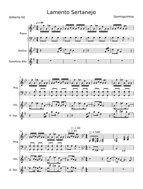 Lamento Sertanejo - Dominguinhos
